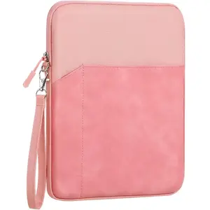 Portable Tablet Storage Bag with Compartments, Water Resistant Pouch Sleeve Tablet Bag, Tablet & Computer Accessories Compatible with iPad 9.7-10.8 Inch