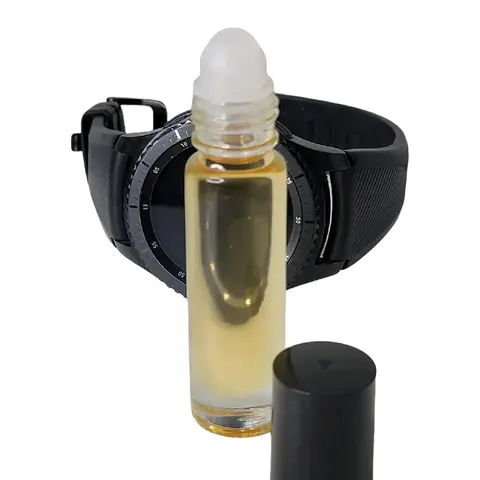 Men's Alcohol-Free Fragrance Body Oils - Single Item, 10 ml Roll-On & 40 ml Roll-On, Vanilla-Flavored Men's Fragrance