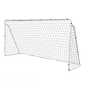 12x6' Portable Soccer Goals - Powder-Coated Steel Frame, Weatherproof Net, Easy-Setup Training Equipment for Outdoor Football Practice