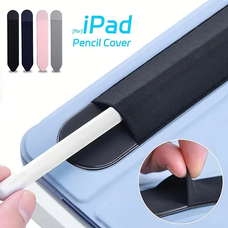 Tablet stylus pen case, capacitive pen protective cover, Apple Pencil 2nd generation anti-loss pen sleeve, portable self-adhesive slim storage pen holder, Touch Screen Pen, iPad Pen