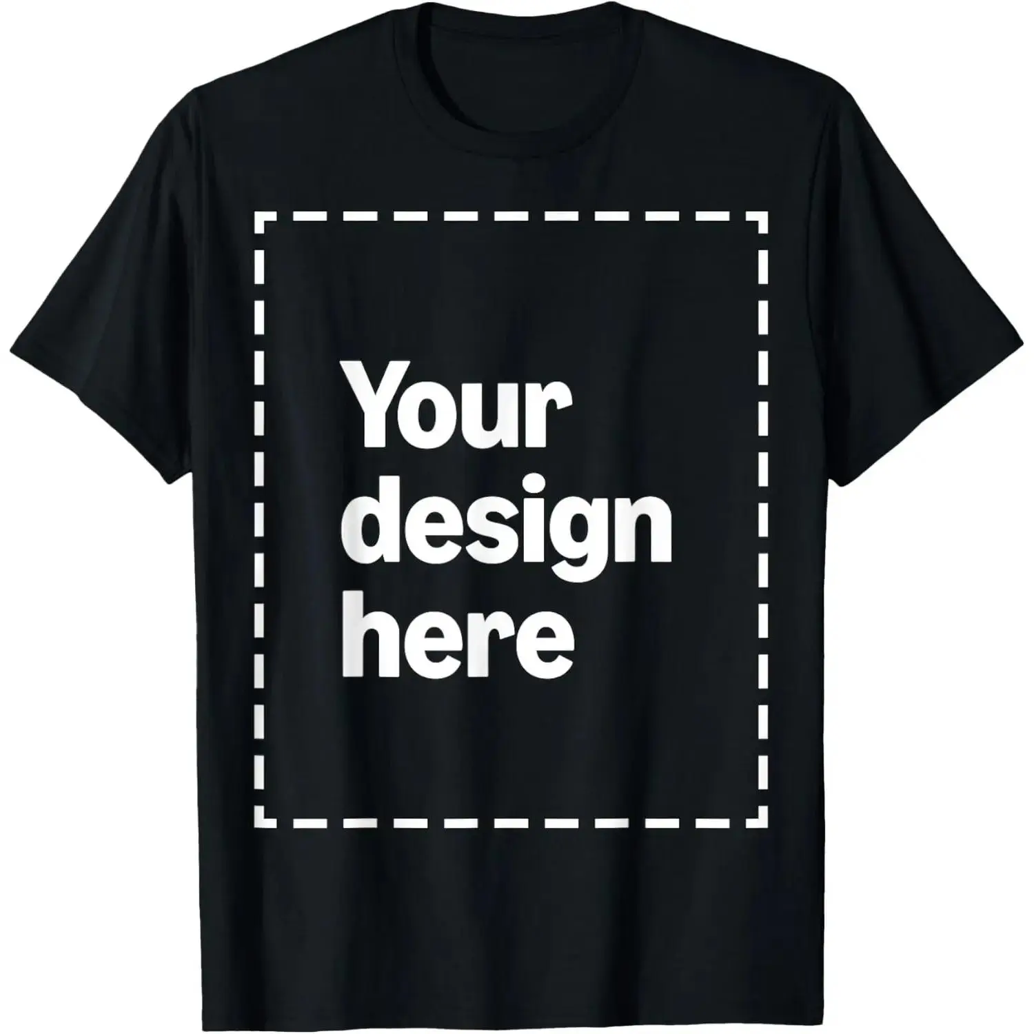 Custom Image Cotton Graphic Tees - Men's, Women's, Kids' On-Demand Graphic Fashion Tee