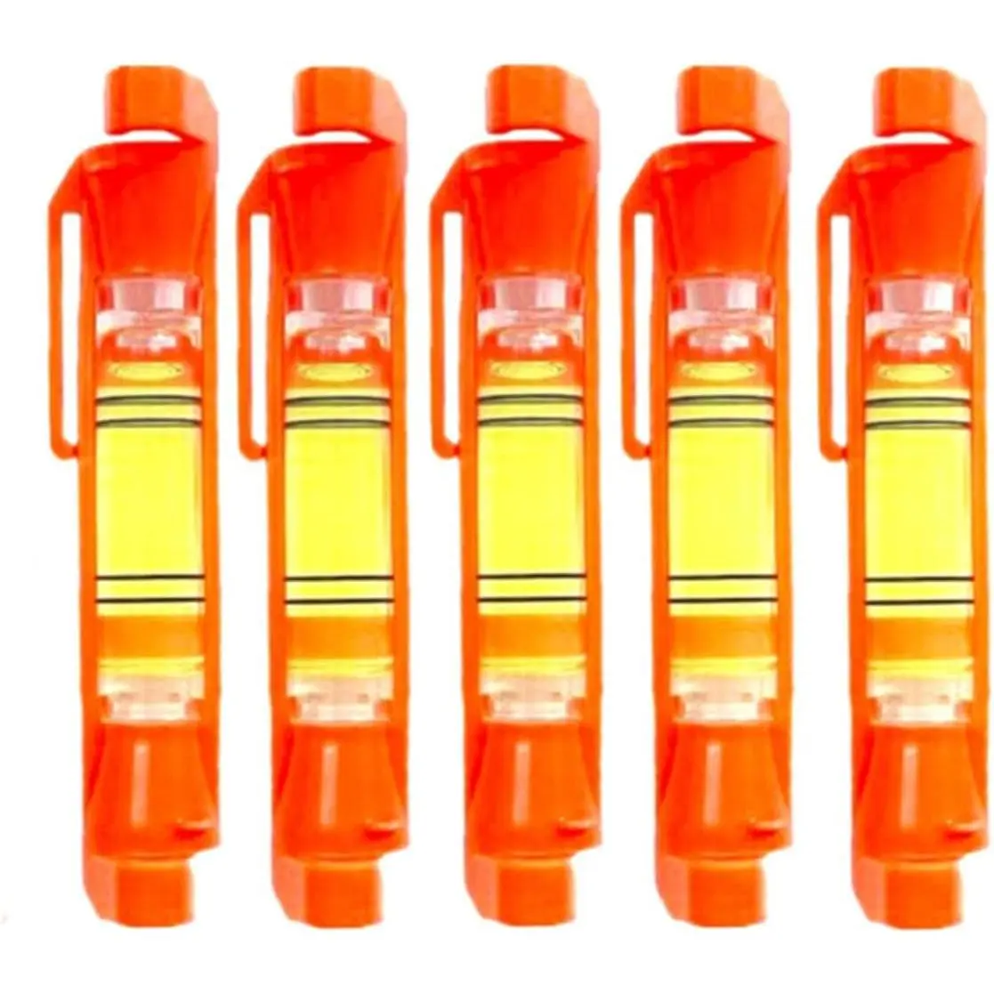 5 count String Line Level Hanging Line Bubble Levels for Measuring Building Trades, Surveying, Engineering (Red)