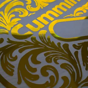 12" Tooled CUMMINS"C" Decal