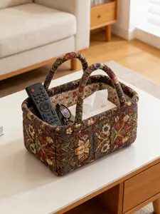 Car Interior Storage Basket, Clothing Book Work Supplies Home Organizer Bag, Space Saving Multi-Purpose Car Accessory