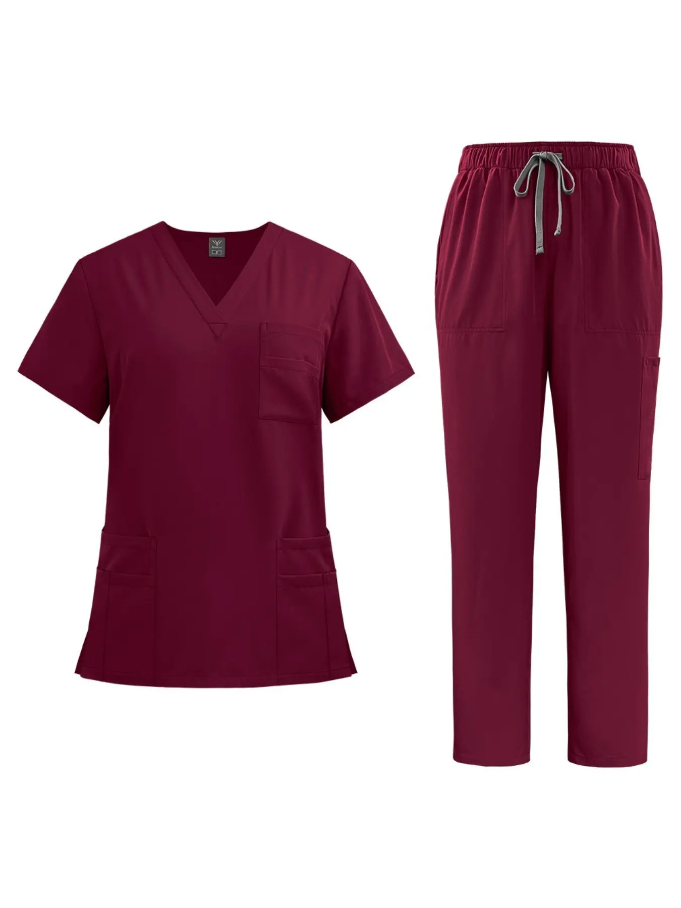 Summer Quick Drying Casual Comfortable Beauty Spa Sanatorium Pet Hospital Doctor Nurse Staff Workwear Uniforms Set for Men and Women