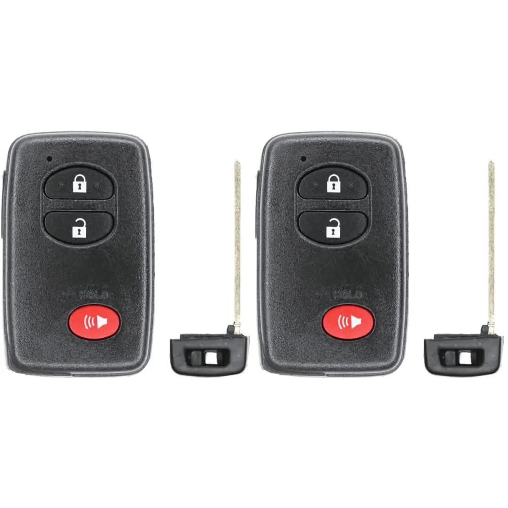 Keys4Less 2016 Toyota Venza Key Fob - Fcc: Hyq14Acx - Pn: 89904-47230  89904-35010  89904-47370 - 3 Button