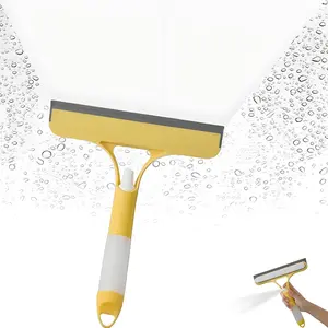 3 in 1 Window Cleaning Scraper, Window Squeegee, Easy To Clean Glass Scraper with Spray Bottle, Multi-function Window Cleaning Tool, Household Items