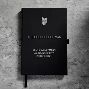 Self-Mastery Journal for Men | The Successful Man Journal: Daily Goal Setting & Growth Tracker Notebook, Personal Development, Reflection & Manifestation Guide for Mindfulness