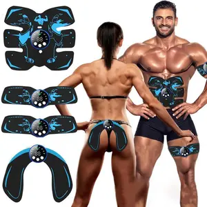 Intelligentabdominalfitnessinstrument6abdominalmuscleabdominaltrainerhouseholdsportsfatrejectionmachinelazyfitnessequipmentabdominalmusclestickerchesttrainerAdjustablePostureCorrectorBraceUnderbustTrainingBeltWaistTrimmerBelt