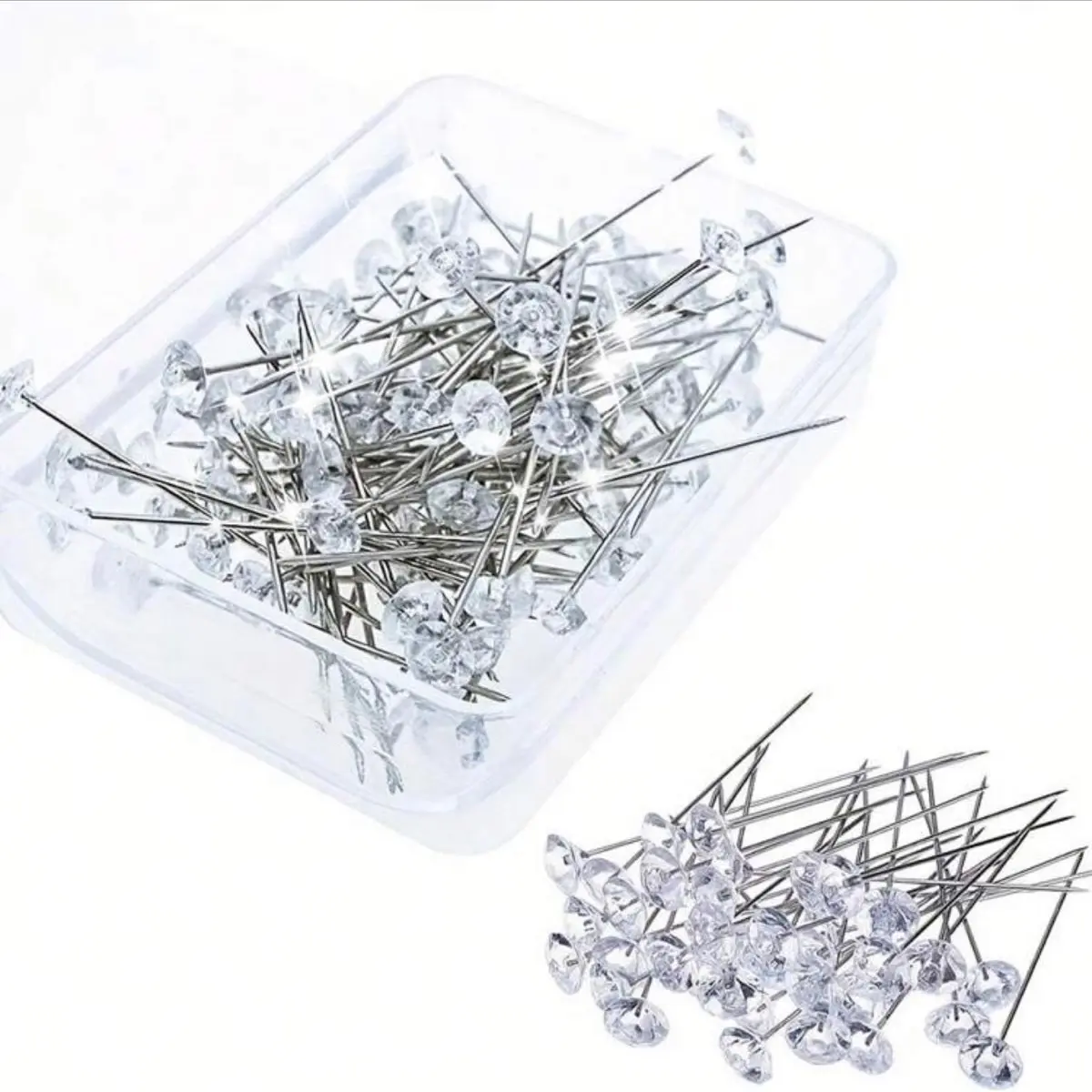 200 Pin Diamonds for flower bouquet