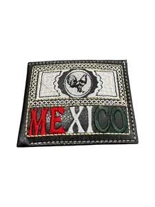 Western Style Mexico Wallet  Billetera Vaquero Piteado Mexico
