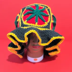Rasta bucket hat