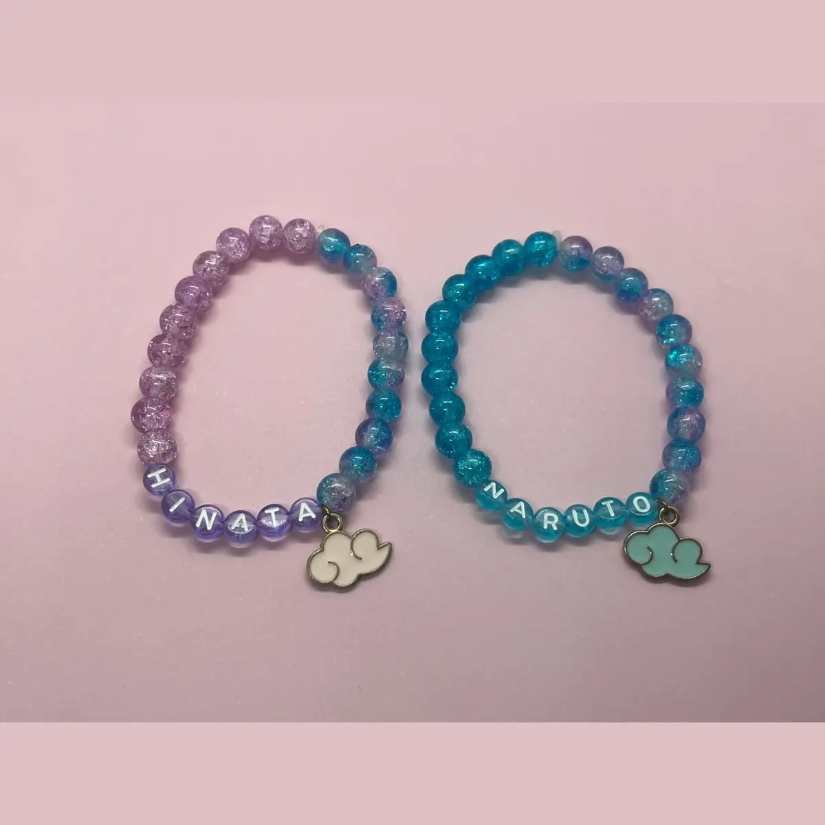 Hinata and Naruto Anime Couple Matching Bracelets