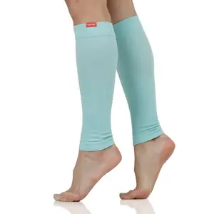VIM & VIGR Nylon Compression Leg Sleeves – 15–20 mmHg Graduated Support for Sports & Recovery