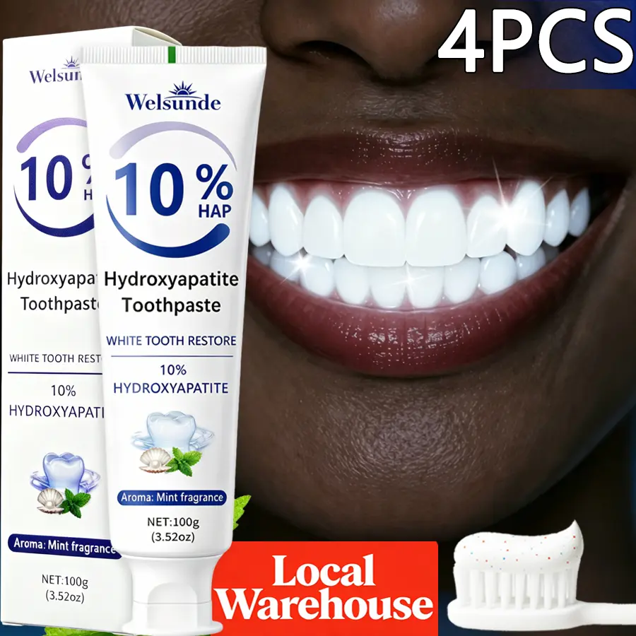 Gentle Oral Cleansing Toothpaste - Peppermint Flavored Toothpaste Alternative, Remineralizing Enamel Repair Support, Teeth Stain Cleaner for Daily Teeth Whitening