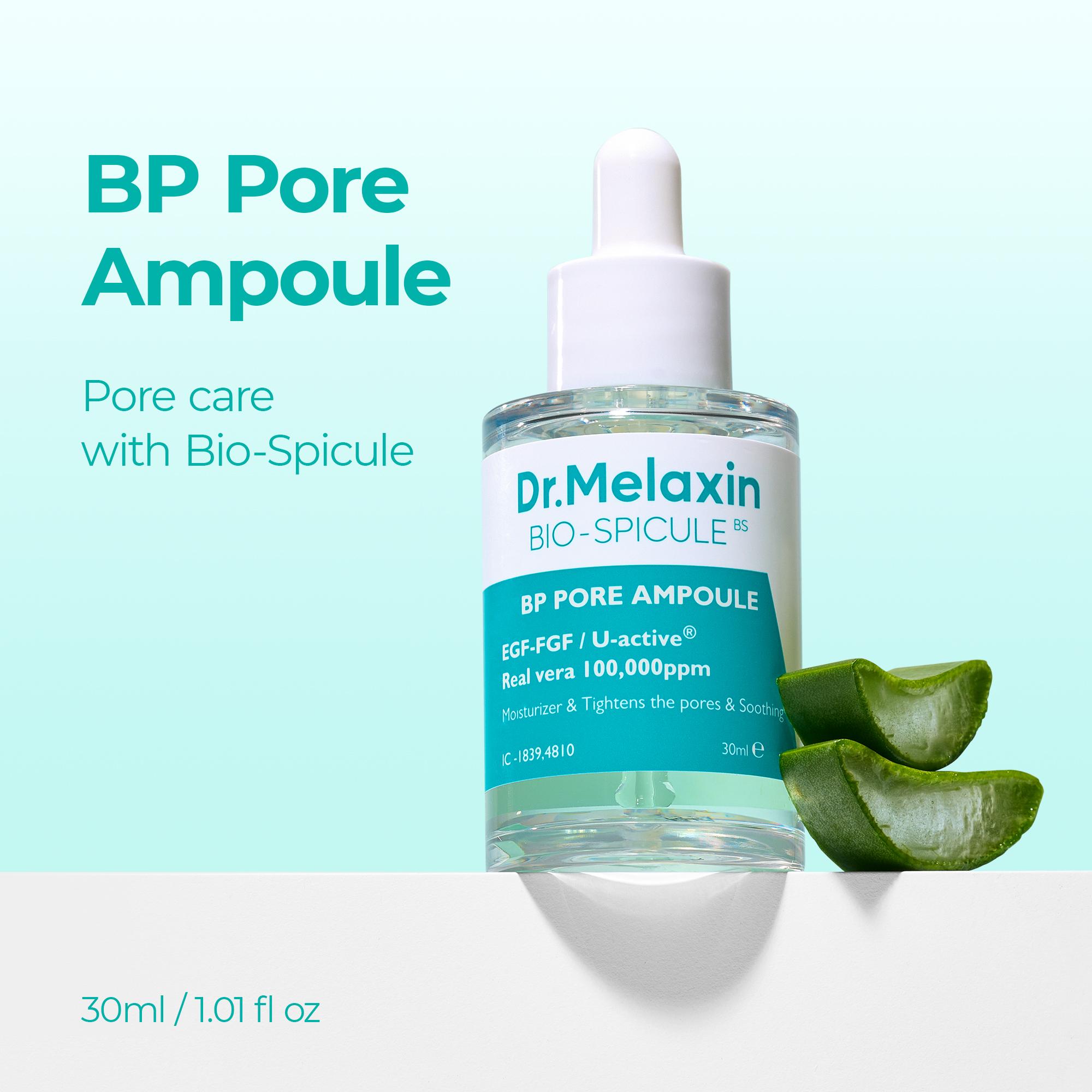 [Dr.Melaxin Official] BP Pore Ampoule | Pore Care, Anti-aging, Spicule, Fine Lines | Korean Cosmetics | 1.01 fl.oz (30ml)