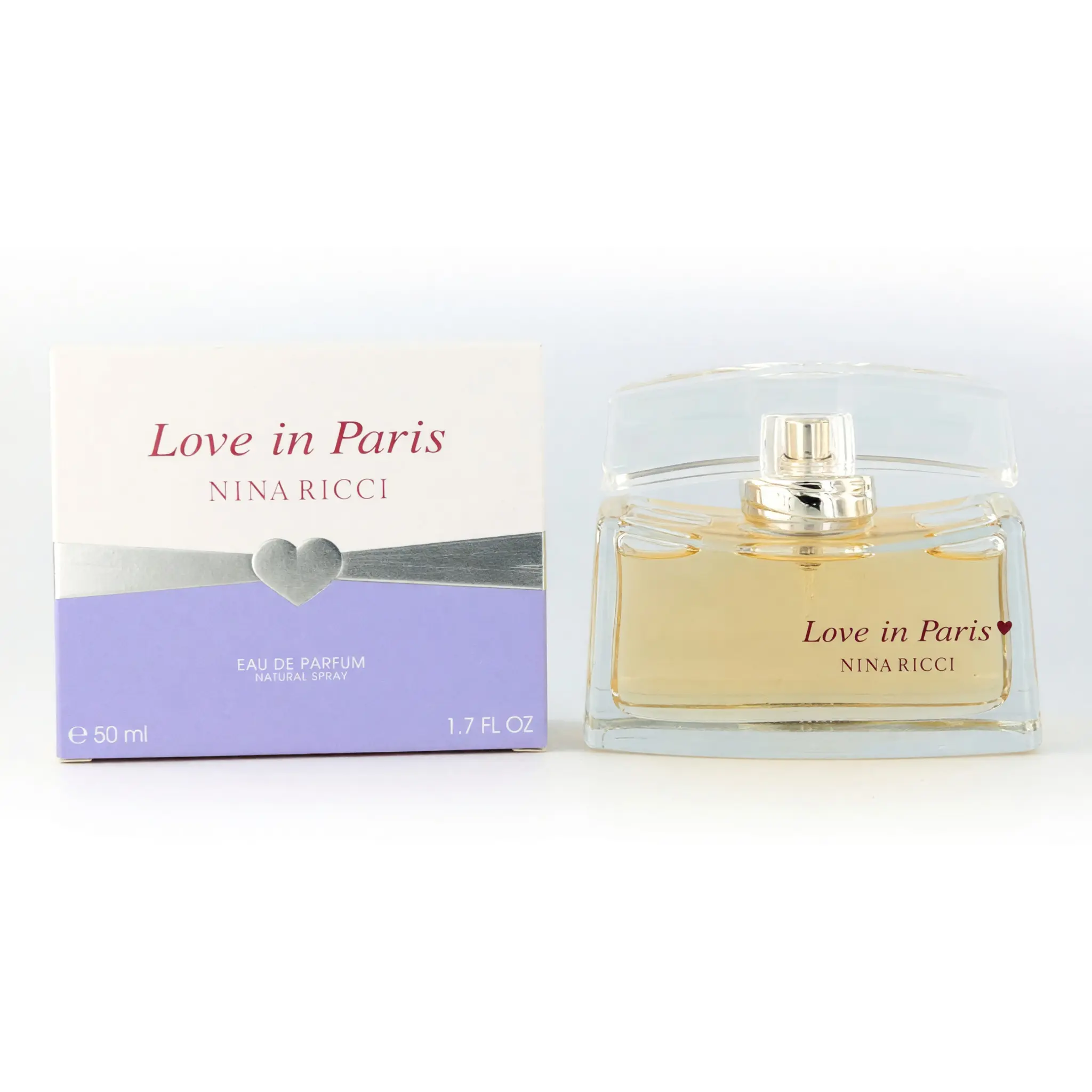 Love in Paris by Nina Ricci EDP Spray for Women - 1.7 fl oz Single Bottle, Female Wear Fragrance for Spray on Skin