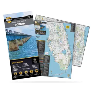 Florida: 25 Scenic Road Trips on One Map