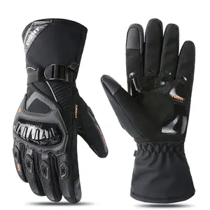 Waterproof Motorcycle Gloves Winter Warm Touchscreen Riding Gloves for Men and Women, Tactical Windproof Cold Weather Protection Gear