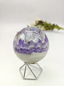 Dream&Chevron Amethyst Sphere