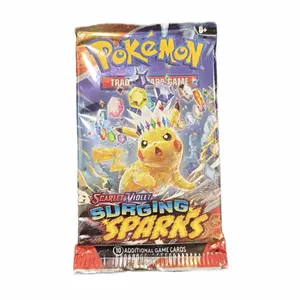 Pokémon Scarlet & Violet Surging Sparks Trading Card Game Pack - 10 Additional Game Cards for Collectors