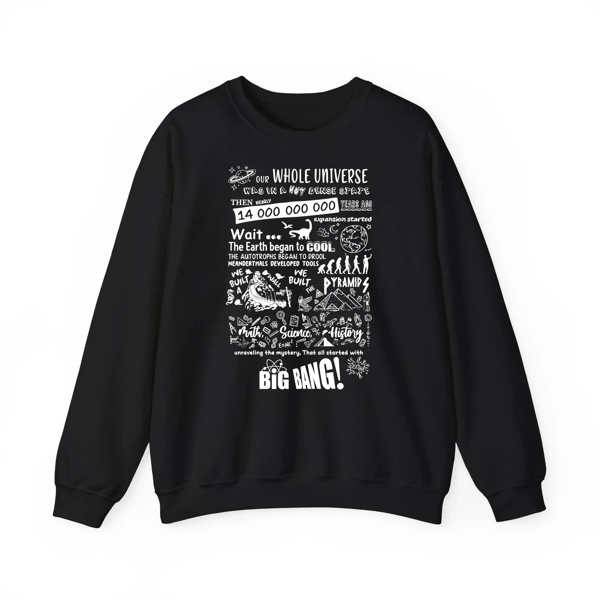 The Big Bang Theory Theme Song Shirt, Best Sitcom Tshirt, Nerdy Universe Tee, Best Gift For Movie Fan