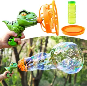 DinoMagic Bubble Machine Roaring Dinosaur Sound Bubble Maker for Kids & Adults Perfect for Parties Playtime and Gifting
