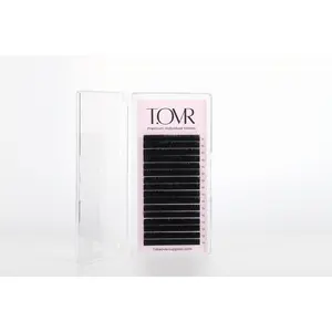 Premium 0.05 Individual Eyelash Extensions, Soft Cosmetic Makeup False Lashes for Beauty & Personal Care Use
