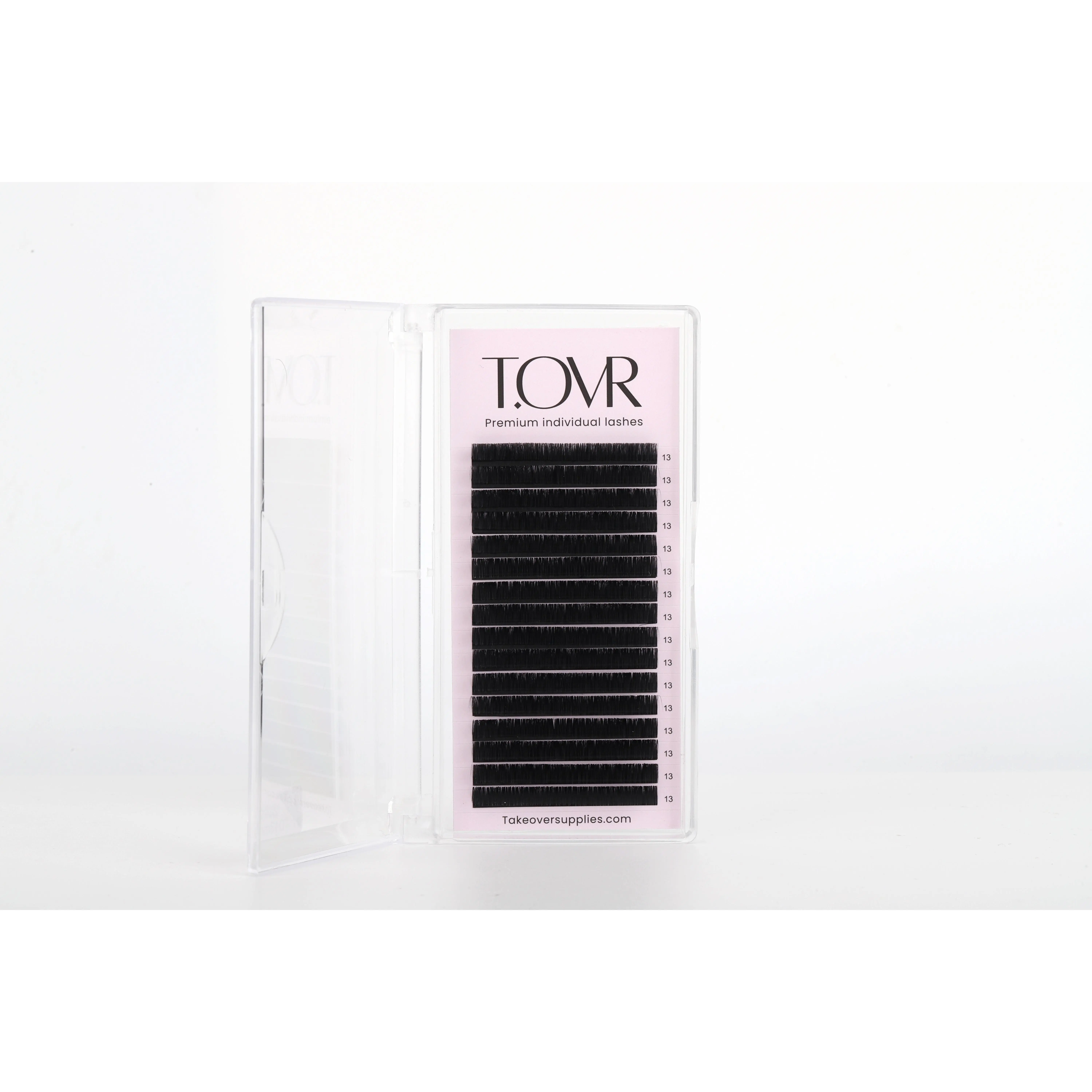 Premium 0.15mm Thin-Strand Eyelash Extensions Kit - Individual False Eyelash Glued Extensions, Makeup Adhesives for Professional & Personal Use, Eyelashes Extensions