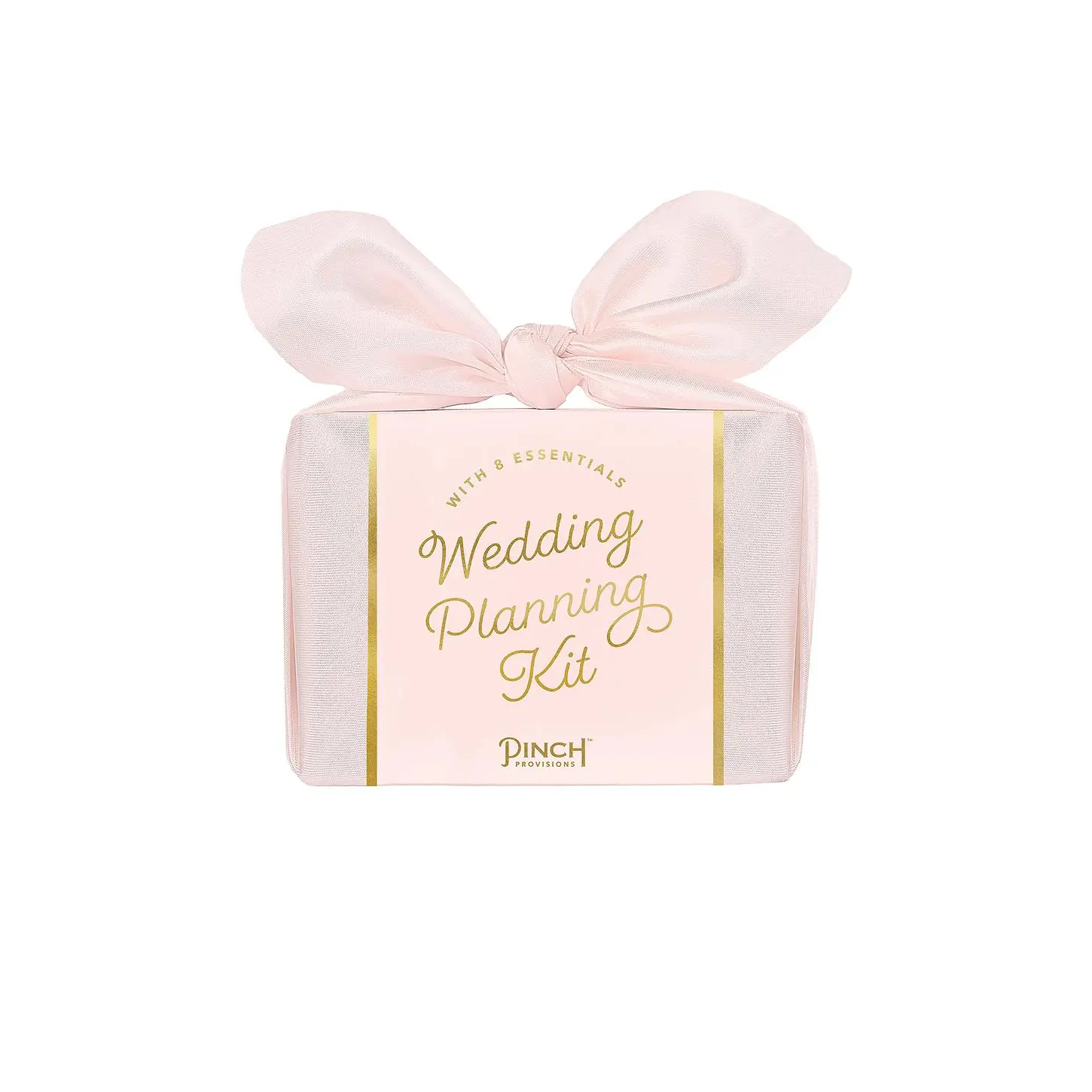 Pinch Provisions Bow Box Wedding Planning Kit in Blush