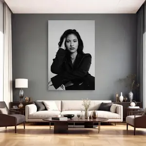 Selena Quintanilla Art Painting Decorative Classic Poster Art Wall Art Oil Painting Art Canvas Poster Decorative Painting Porch Living Room Art Decoration