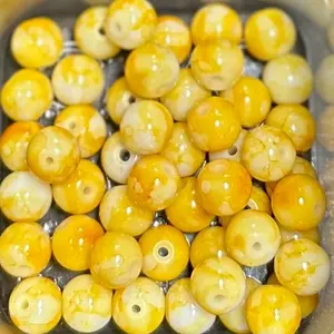 8mm and 10 mm glass bead bags