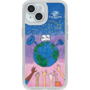 OtterBox iPhone 17e, iPhone 16e, iPhone 15 and iPhone 14 Case Symmetry Series Clear for MagSafe Boys & Girls Clubs of America