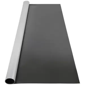 【FathersDayGift】VEVOR Dance Floor,  6.6x3.9ft Dance Floor Roll, 0.06in Thick PVC Vinyl Dance Floor, Black/Grey Reversible Portable Dance Floor, Non-Slip Dance Flooring, Ballet Dance Floor for Jazz, Pop, Lyrical Style