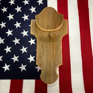 Rough Cut Hemlock Turkey Fan Plaque