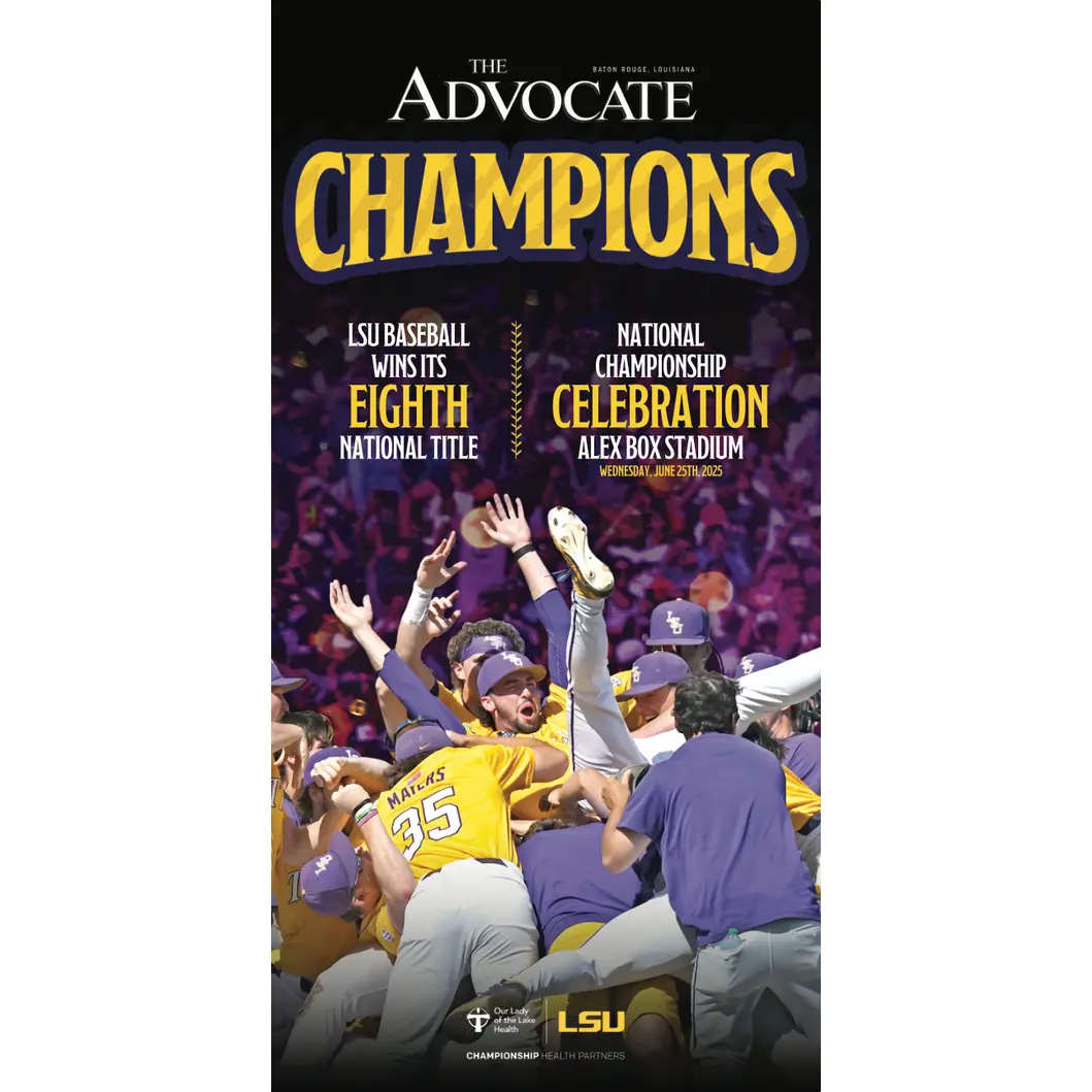 CHAMPIONS - Commemorative Poster - Alex Box Stadium Celebration - Wednesday, June 25th, 2025 - POSTER NO FRAME