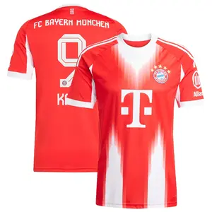 Unisex Soccer Bayern Munich Team Harry Kane Champions League 2025/26 Home Replica Jersey - Red