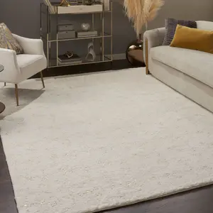 Nourison Cozy Shimmer Glam Shag Handtufted Indoor Rug