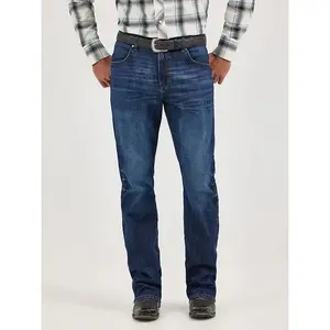 WRANGLER MEN'S JEANS RETRO RELAXED BOOT BLUE 112370633 WRT20