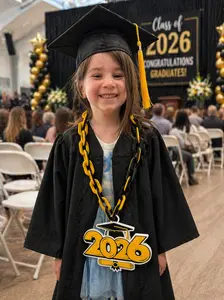 Graduation Fan Chain - Custom Made - Custom Colors You Choose - Plastic for Ceremonies & Celebrations