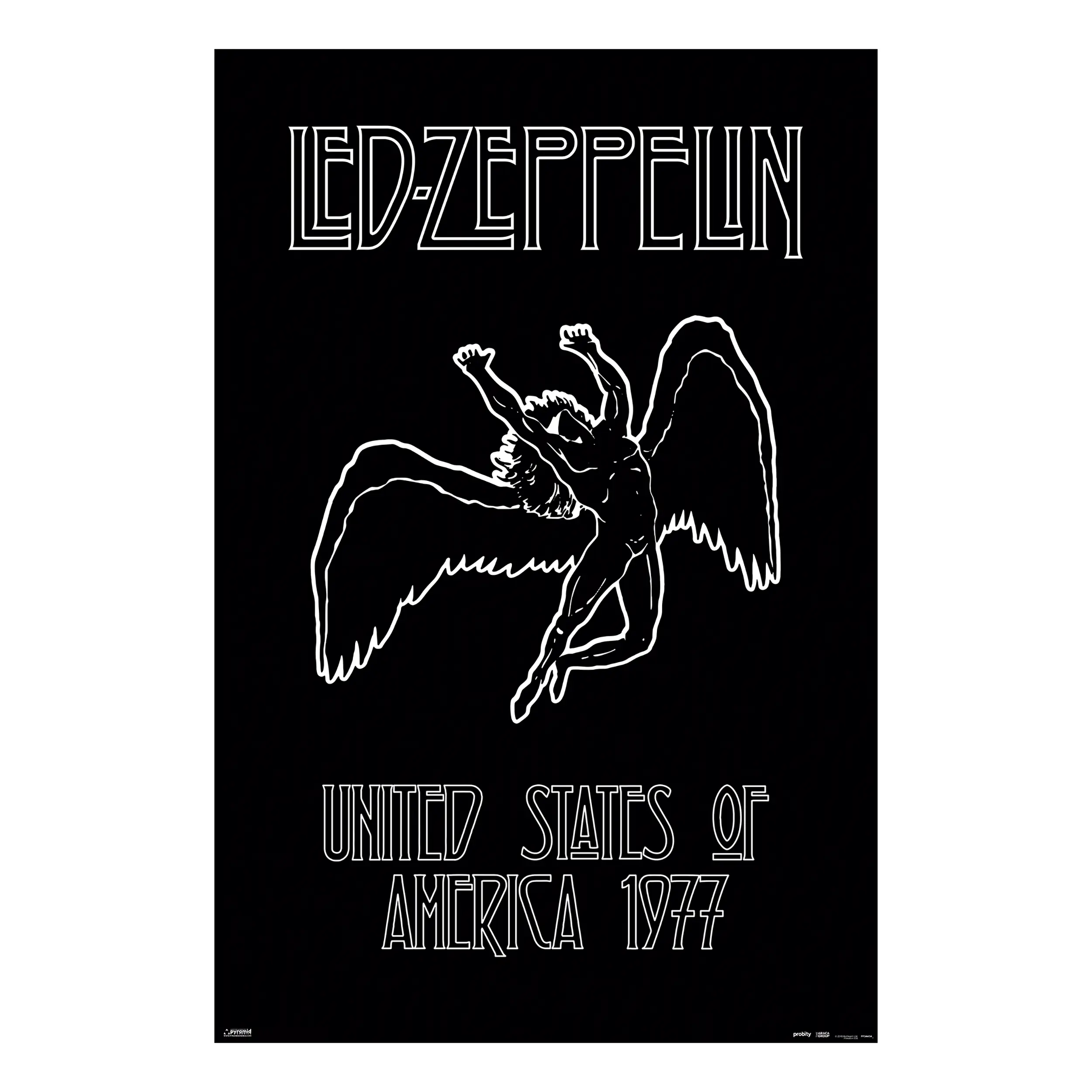 Led Zeppelin - Icarus - 24x36 Unframed Poster