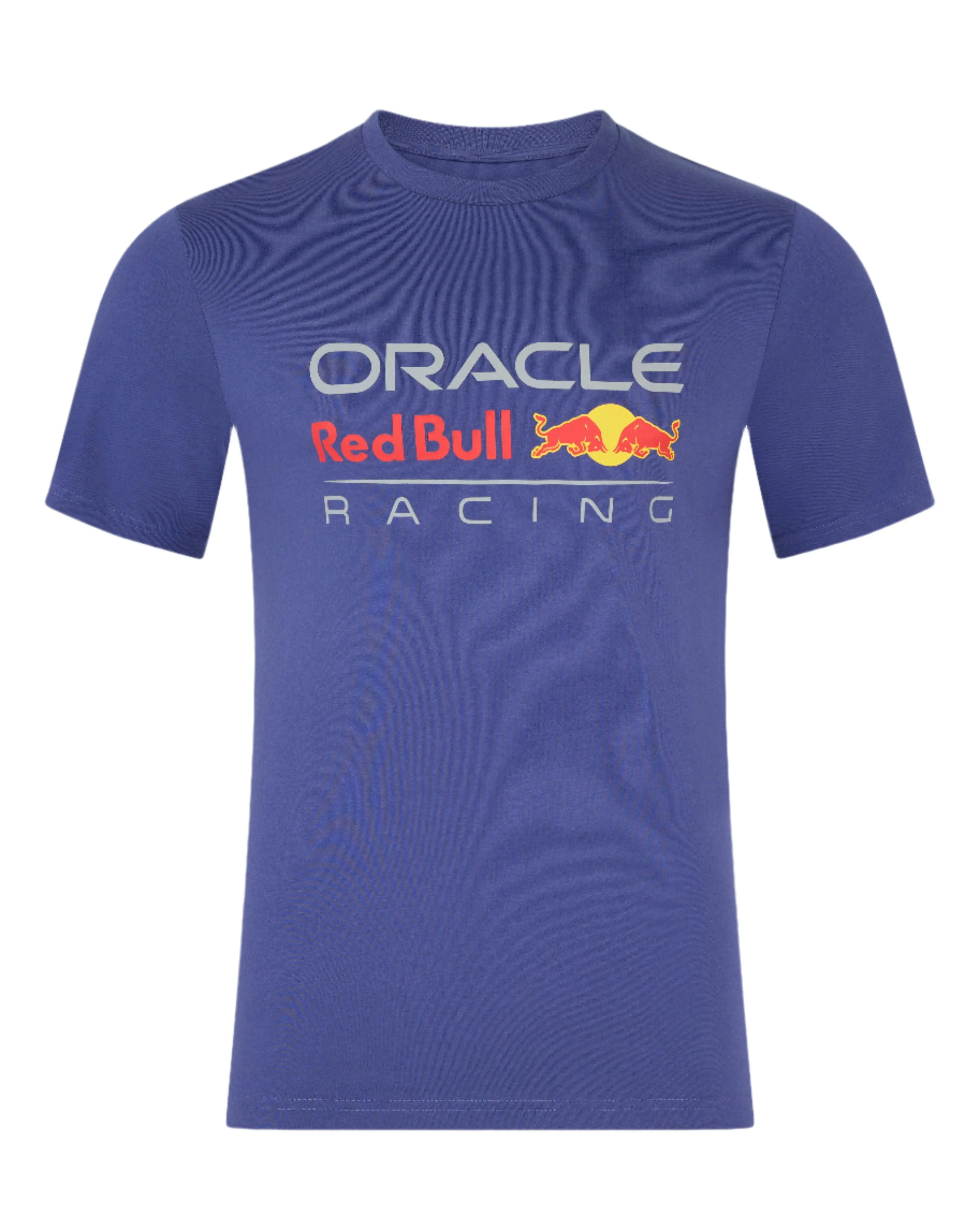 Red Bull Racing F1 Large Front Logo T-shirt - Gray/White/Navy/Blue