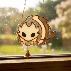 Bell Beast Silksong Suncatcher, Hornet Silksong Ornament, Video Game Resin Window Hanging, Christmas Gift