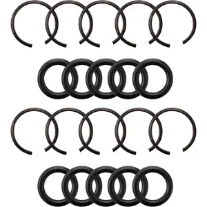 10 Packs 1/2"  Wrench Socket Retainer Rings with O-ring, Replacement  Compatible with IR, , Chicago Pneumatic, Florida Pneumatics, and Air  Electric and Pneumatic Air Wrench