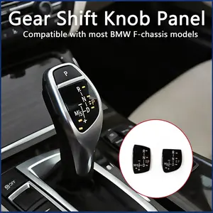 Gear Shift Knob Panel Replacement for BMW 1 2 3 4 5 7 Series F30 F32 F10 F11 F01 X1 X3 X5 M3 M5 Interior Trim Accessories