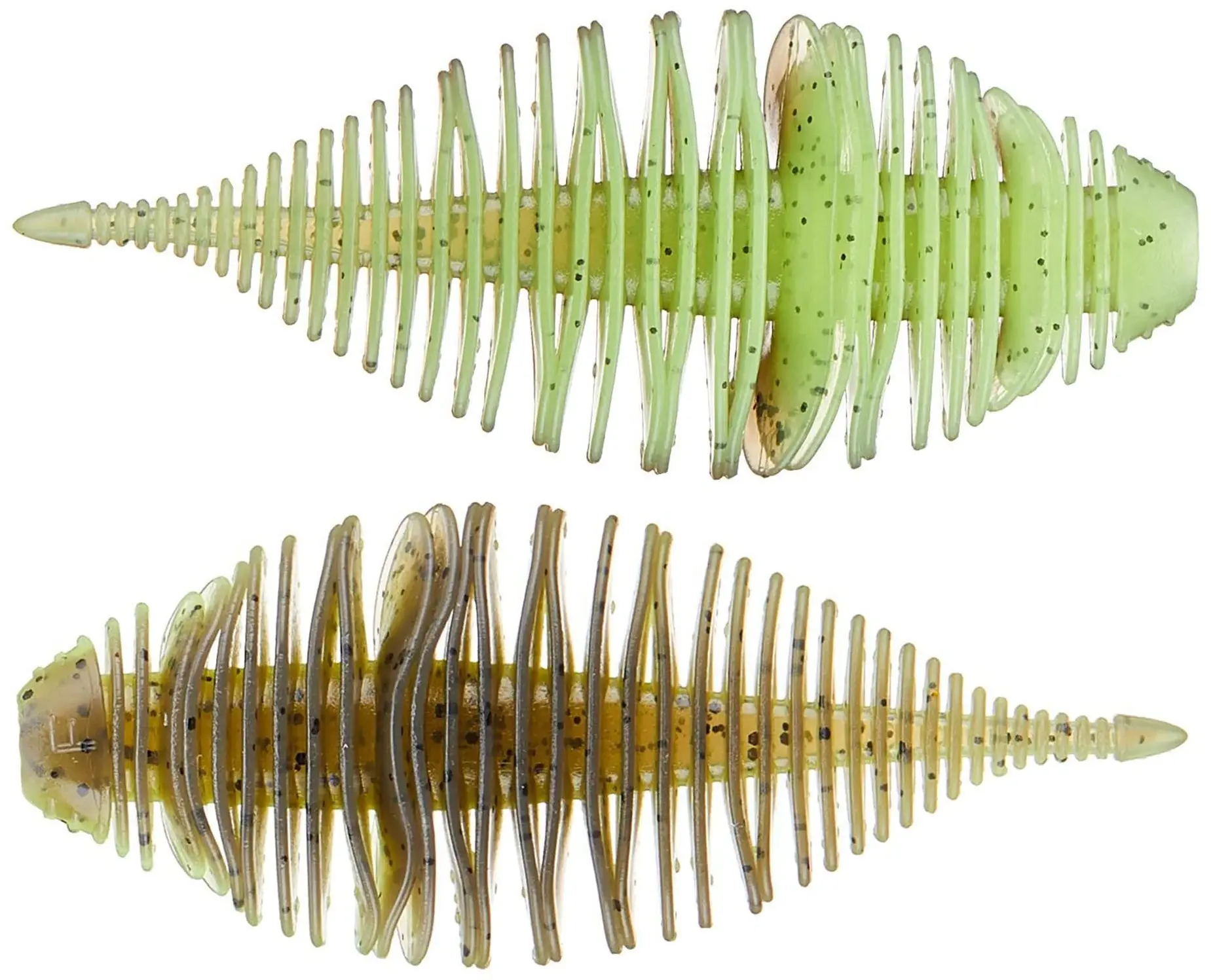 Geecrack Bellows Gill Floating Elastomer Soft Plastic Creature Bait - 3.8 Inch