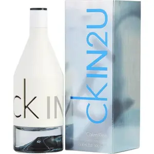 Calvin Klein IN2U Him EDT Men's Fragranced Cologne - 3.4 fl oz, Single Item, Lemon Blast Scent, Citrus Base, Cocoa Heart, EDP Sprays Compatible, New in Box