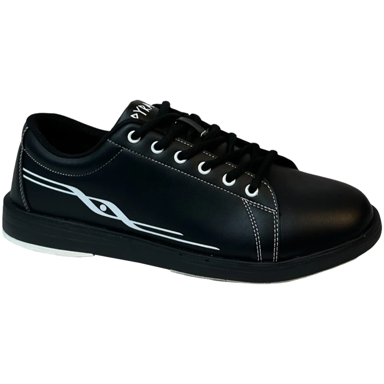 PYRAMID Men's Classic Bowling Footwear - Ram Black, Shoes