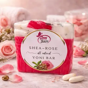 Rose Yoni cleansing Bar | PH Balance | Odor Control | Freshness