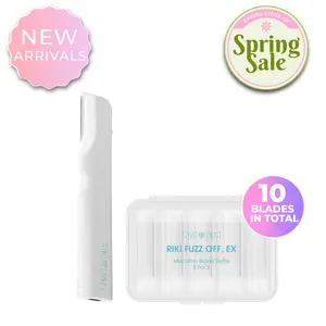 Buy Riki Ex Fuzz Off get Microfine Blade Refills